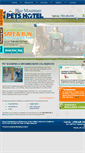 Mobile Screenshot of bluemountainpetshotel.com